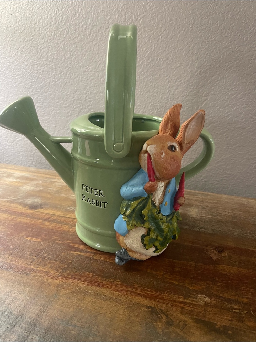 Peter Rabbit Decor GlassWatering Can